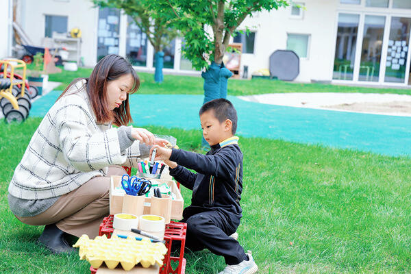 地球日活动,南通民办惠立幼儿园